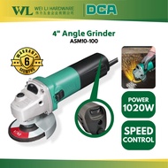 DCA ASM10-100 4" Angle Grinder 1020W Speed Control / DCA Grinder / Angle Grinder Speed Control