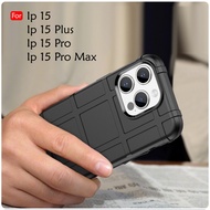 Ip 15 Ip 15 Plus Ip15 Pro Ip 15 Pro Max Case Rugged Shield Thick TPU Shockproof Phone Casing