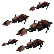 LEQUMOC Space Wars Technical Speeder Bike Sets Miniature Flying Transporter Expert Model Building Blocks Assembly Toys