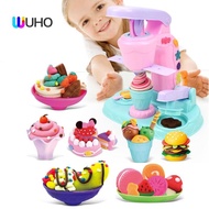 [WUHO] Pretend Ice Cream Maker Toy Colorful for Birthday Gift Aged 3-8 Party Favors
