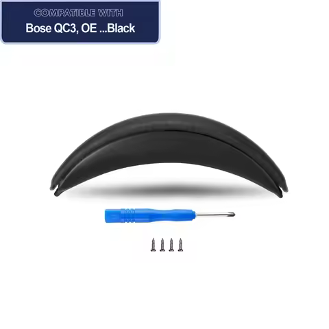 Carberon QC3 Replacement Headband Cushion for Bose QuietComfort 3 (QC3) and Bose On-Ear (OE) Headpho