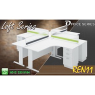 Office Table,office Furniture,Writing table - Free Assemble Klang Valley only - workstation H4