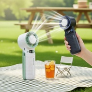 F5PRO 8000mAh USB Folding Mini Fan, 199-Speed Adjustable Portable Phone Cooler, 30H Quiet Runtime