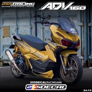 Honda ADV 160 Full body Fullblock Decal Sticker - ADV 160 Decal Simple Racing Design Viral N24.15 St