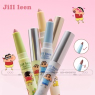 JILL LEEN  Lip Liner 唇线笔蜡笔小新双头裸色口红笔 Crayon Shin-Chan Double-Head Nude Lipstick Pen Long-Lasting Wate