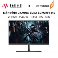 EDRA EGM24F144S gaming monitor 24 inch, FullHD, 144Hz, IPS, 5ms - Genuine product