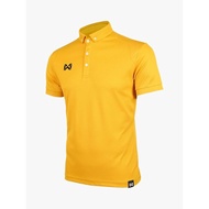 Warrix เสื้อโปโลวาริกซ์ วอริกซ์ รุ่น Classic Polo แขนสั้น คอปก สีล้วน ใส่สบายไม่ต้องรีด รหัส WA3315