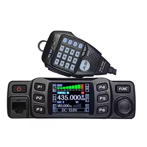 AnyTone Mobile Walkie Talkie AT-778UV 25W Dual Band Amateur Car Radio AT778UV Mobile Radio Car Mount