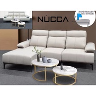 Nucca N6000C Merlot PushBack Sofa[Can Choose Cow Leather,Water Resistance Fabric,Marble Velvet,Casa Leather]