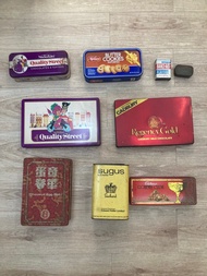 懷舊 古董餅乾 糖果 鐵盒 鐵罐 31個 瑞士糖 嘉頓 吉百利 麥提莎 藍罐曲奇 積及餅乾 Lindt 花街朱古力