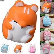 iPiggy Cute Soft Squishy Squishi Colorful Simulation Hamster Toy Slow Rising for Relieves Stress Anx