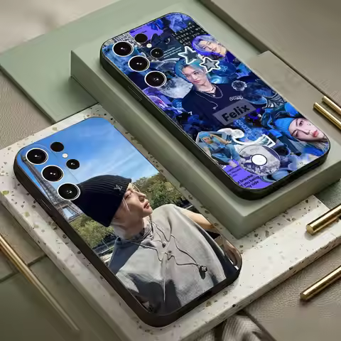 F-Felix Lee S-SKZ-Karma Phone Case For Samsung S20,21,22,23,24,25,26 plus,ultra Silicone Cover
