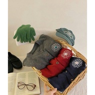 Daisy Cardigan With Embroidered Flower Pattern