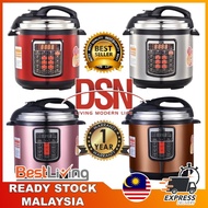 DSN 6L / 8L Electric Pressure Cooker Rice Cooker Presure Multifunction Periuk Tekanan 15 Button / 20