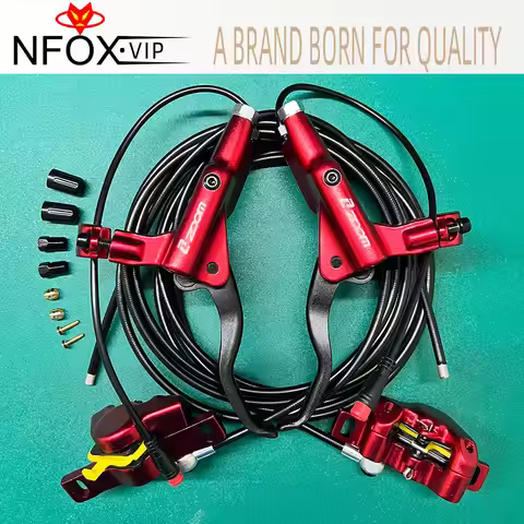 Zoom H875E MTB Hycline Ebike Hydraulic Disc Brake Caliper 2-Pistons Power-Off Electric Bike160mm/180