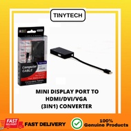 TINYTECH MINI DISPLAY PORT TO VGA/DVI/HDMI CONVERTER