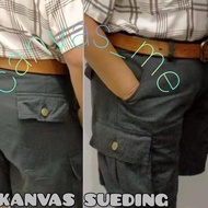 UNGU Sueding Canvas Fabric (Maroon-Pink-Purple) 1x1.5m - Maroon