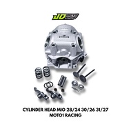 CYLINDER HEAD MIO 28 24 / 31 27/ 30 26 MOTO1 RACING HEAD MIO 28 24 HEAD MIO 31 27 30 26 MOTO1 RACING