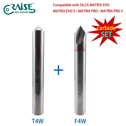 F4W T4W 0.4mm 90 degrees Carbide Cutter Tracer Compatible with SILCA MATRIX EVO/MATRIX EVO S/MATRIX 