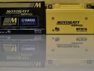 Aki motor Motobatt MTX7A alternatif YUASA YTX9 Ninja 250R Karbu , Piaggio Zip Honsyung 125