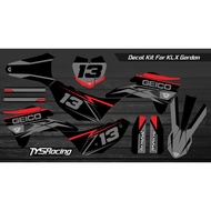 Klx gordon geico decal