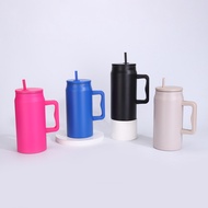 Pengeluar Termurah / Kilang Terus Modern 50oz Simple Car Cup Tumbler With Handle And Straw Lid Therm