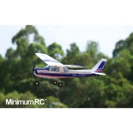 MinimumRC Plane Kit Blue Cessna152 360mm Wingspan 3 Channel Trainer Fixed-wing RC Airplane Outdoor T