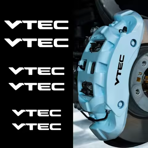 Hot Car Caliper Cover Decals Exterior Styling Decoration for Honda VTEC Logo Pilot Civic Dohc HRV Fr