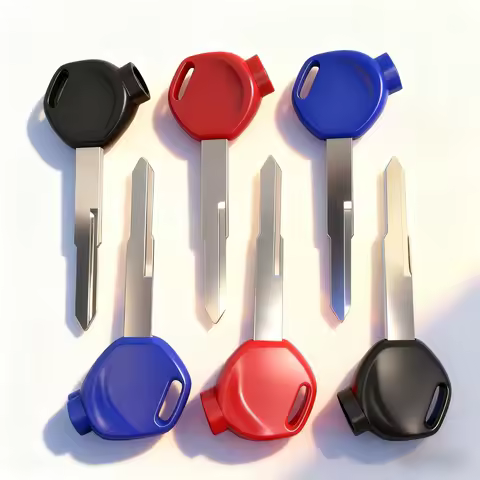 For HONDA 100 125 150 Motorcycle Replacement Key Uncut cc scooter A magnet Anti-theft lock keys DIO 