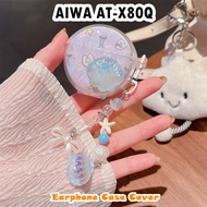 【Trend Front】For AIWA AT-X80Q Case Fresh Cartoon Series Soft Silicone Earphone Case Casing Cover