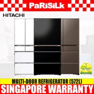 (Bulky) Hitachi R-WXC740KS Multi-Door Refrigerator (572L) - 3 Ticks