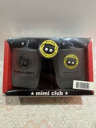 可愛小黑貓玻璃水杯一對 Mimi Club Shot Glasses Set