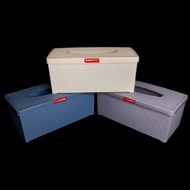 SUNRISE RATTAN TISSUE BOX SQUARE TISSUE BOX