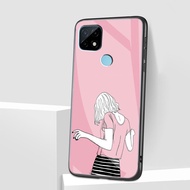 K27 (REALME C21) Latest REALME C21 Glass Softcase - REALME C21 Case - REALME C21 Softcase - fuze cas