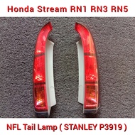 Tail Lamp / Light Honda Stream RN1 RN3 RN5 2000–2006 NFL Tail Lamp / Tail Light / Lampu Belakang Ori