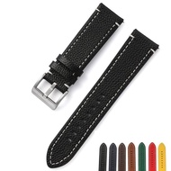 Orient Leather Strap Fit WatchSubmariner Men's Watch Accessories Cowhide Watch Line seiko