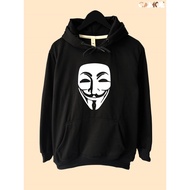 Anonymous Hacker Mask Hoodie Jacket