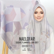 Tudung Naelofar Square Flamingo