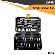 Tolsen Socket Wrench Set 46Pcs