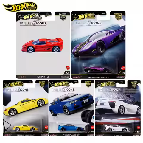 2025 Original Hot Wheels Premium Car Culture Timeless Icons Metal Minature Cars Hotwheels 1/64 Car M