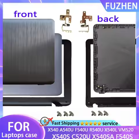 New For X540 A540U F540U R540U X540L VM520 X540S C520U X540SA F540S LCD Back Cover/Front Frame/Hinge