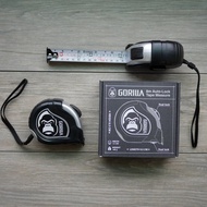 【Gorilla】雙面自動煞車8M銀灰文公尺捲尺