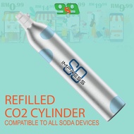 SO IMPRESS SODA CYLINDER with Refill CO2 Gas Cylinder JAKIM Halal Carbonated