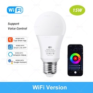 ZigBee Tuya Wifi Bluetooth LED Bulb Smart Life App Control Dimmable GU10 E27 E14 RGB CW Smart Light