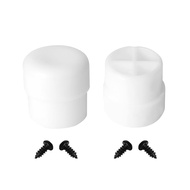 Plastic Tips White Replacement for Razor Crazy Cart DLX XL Shift Drifter Cart Stabilizing Post Kids