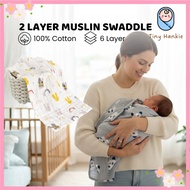 🎀 Swaddle Baby Newborn Tuala Mandi Baby Selimut Baby Blanket Cotton kain bedung baby newborn towel b