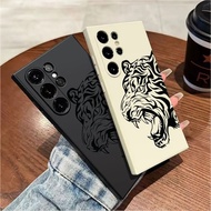 Sketch Tiger Head Print Phone Case For iPhone 16E 16 Pro Max 12 11 Pro Max 12 mini 16 Plus Shockproo