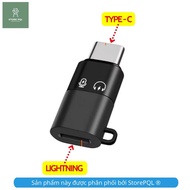 Tpye C lP to USB C audio converter for OTG convenient video recording phone