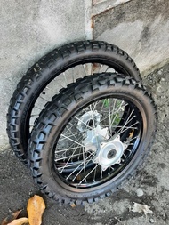 wheelset ori crf 150l ring 18/21 roda original honda crf 18 21