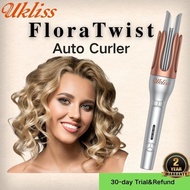 UKLISS Ceramic Hair Curler Automatic  With Ionic Technology  Anti-Scalding Tourmaline  Heater and LE